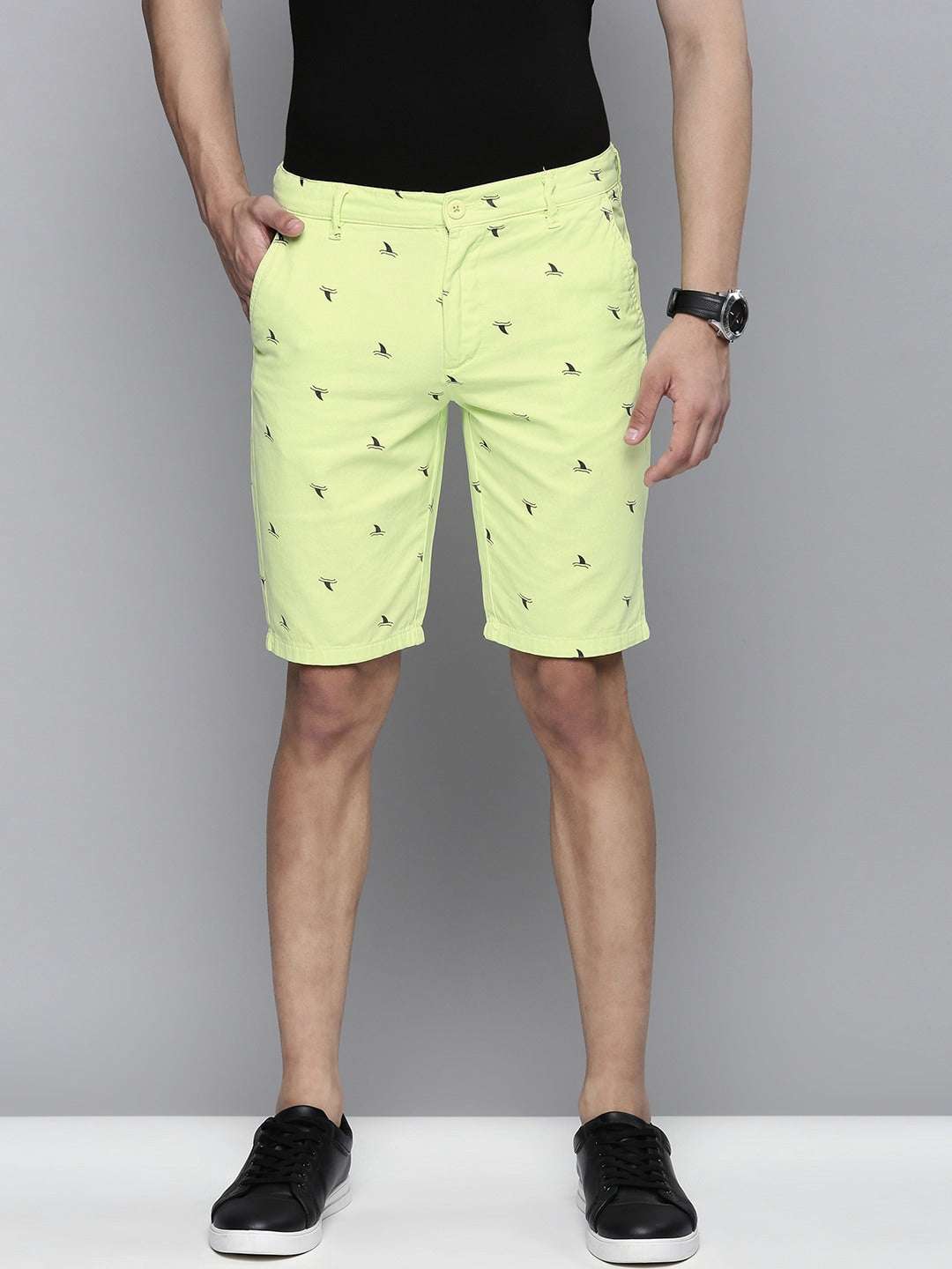 Shop Men Printed Shorts Online.