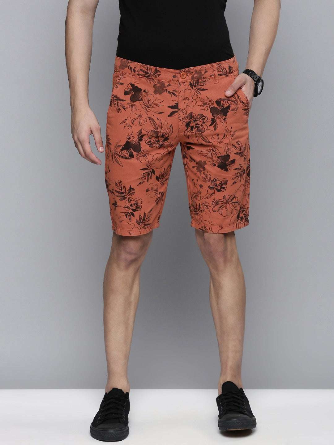 Shop Men Printed Shorts Online.