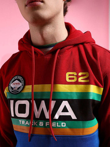 Shop Men's Color Block Regular Fit Sweatshirt Online.