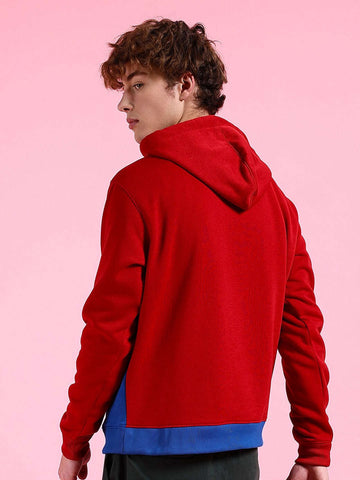 Shop Men's Color Block Regular Fit Sweatshirt Online.