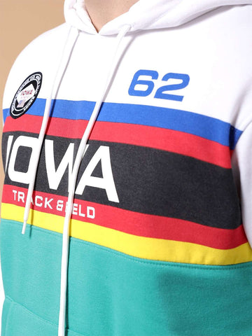 Shop Men's Color Block Regular Fit Sweatshirt Online.