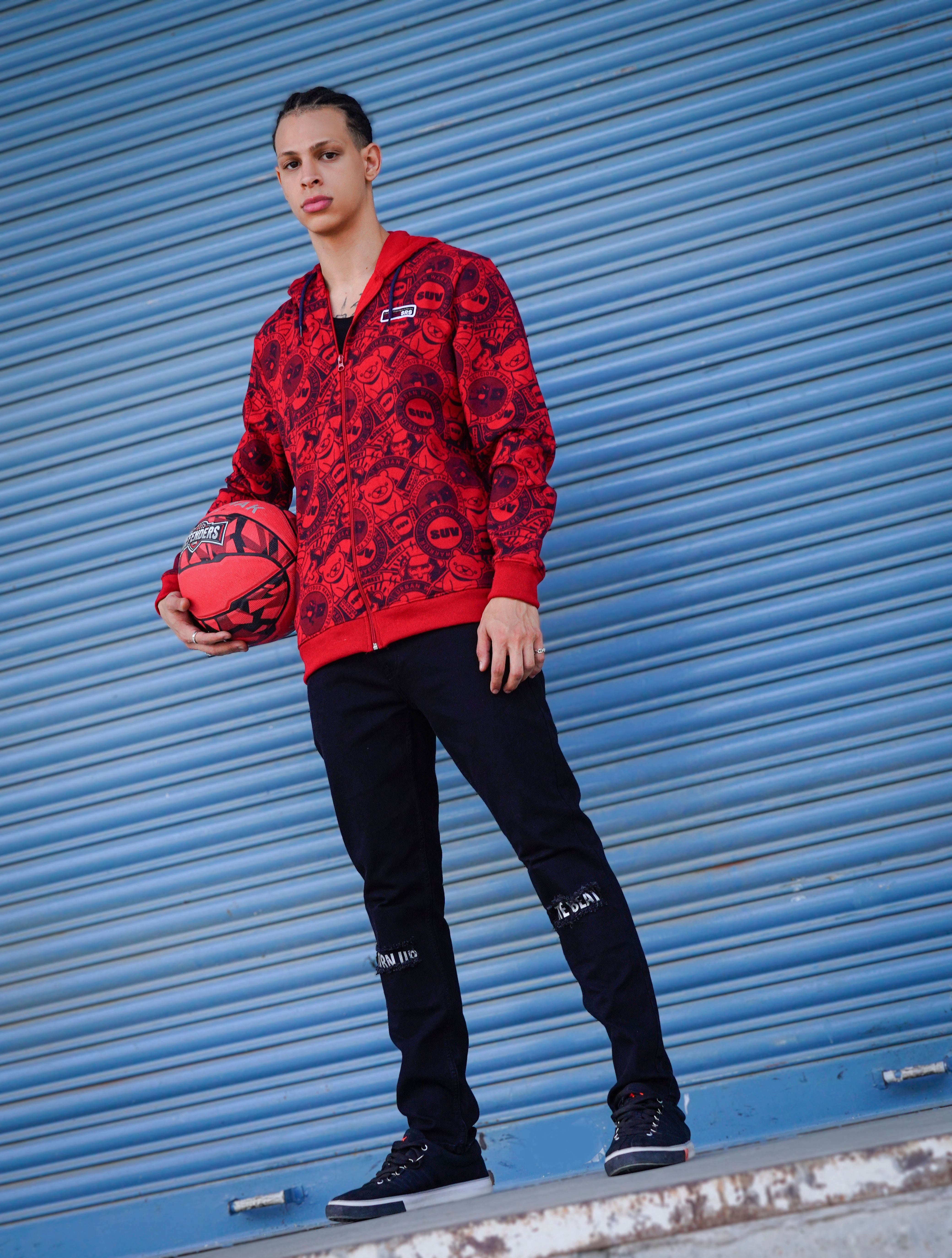 Shop Men's Printed Regular Fit Sweatshirt Online.