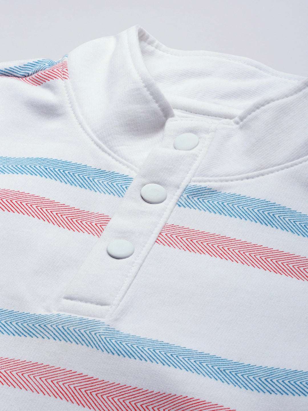 Shop Men's Striped Regular Fit Sweatshirt Online.