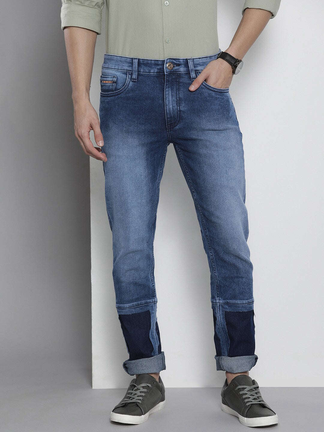 Shop Men Solid Jeans Online.