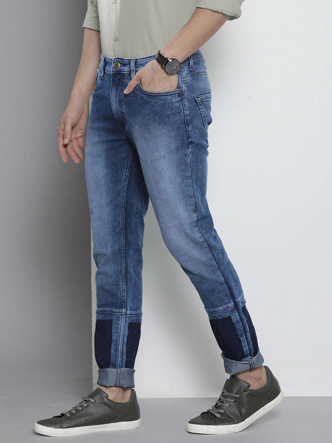 Shop Men Solid Jeans Online.