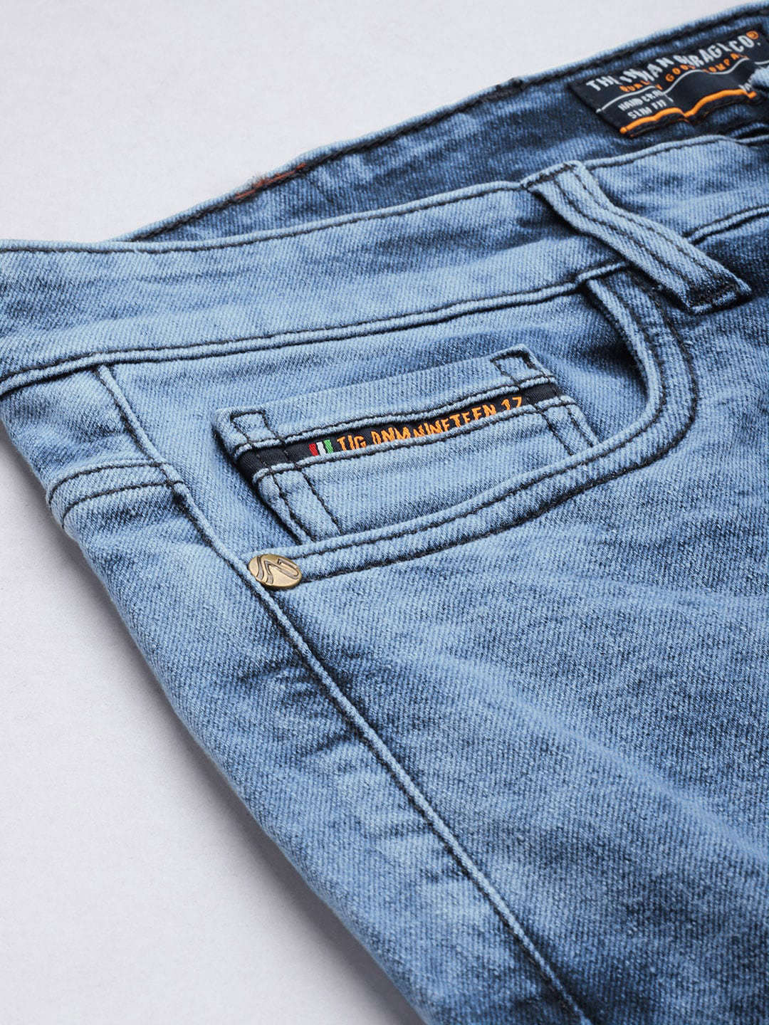 Shop Men Solid Jeans Online.