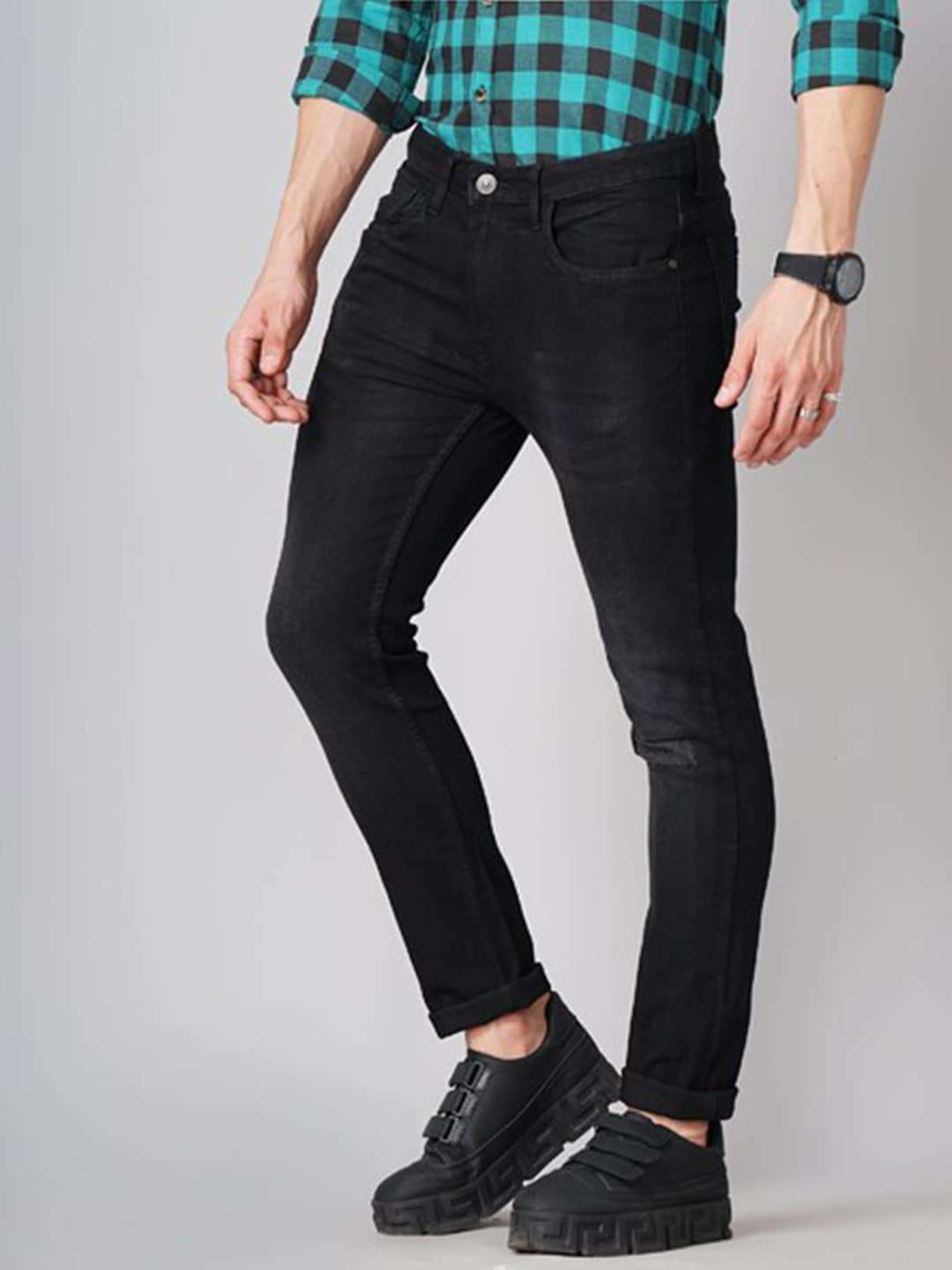 Shop Men Distressed Denim Jeans Online.