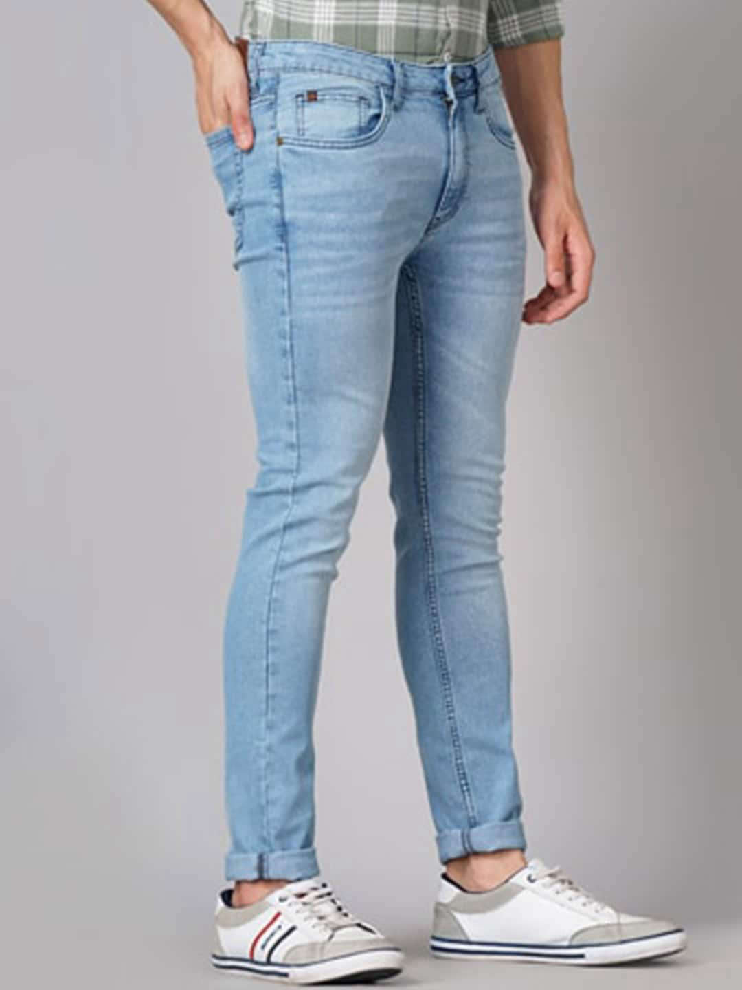 Shop Men Slim Fit Denim Jeans Online.