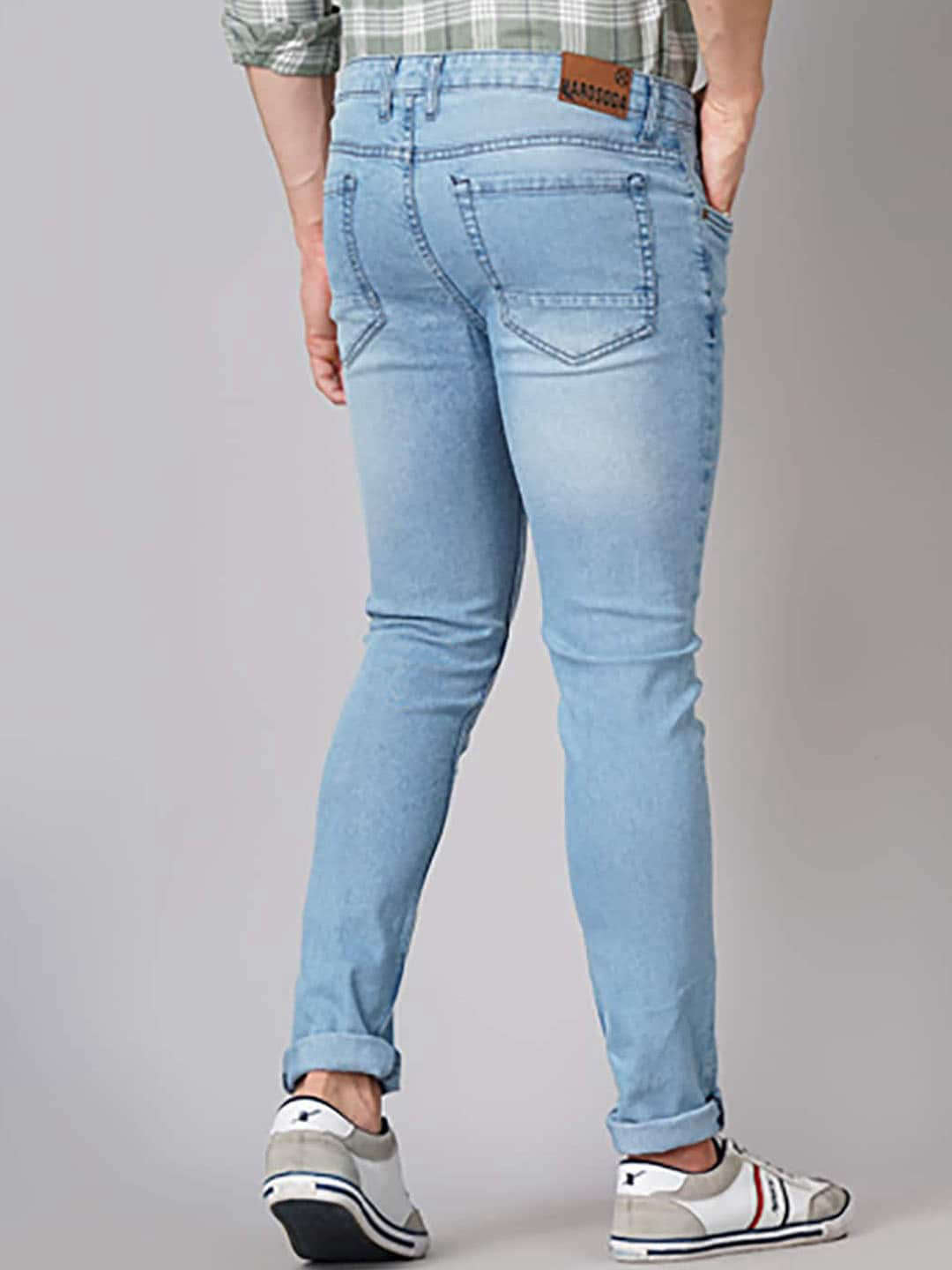 Shop Men Slim Fit Denim Jeans Online.