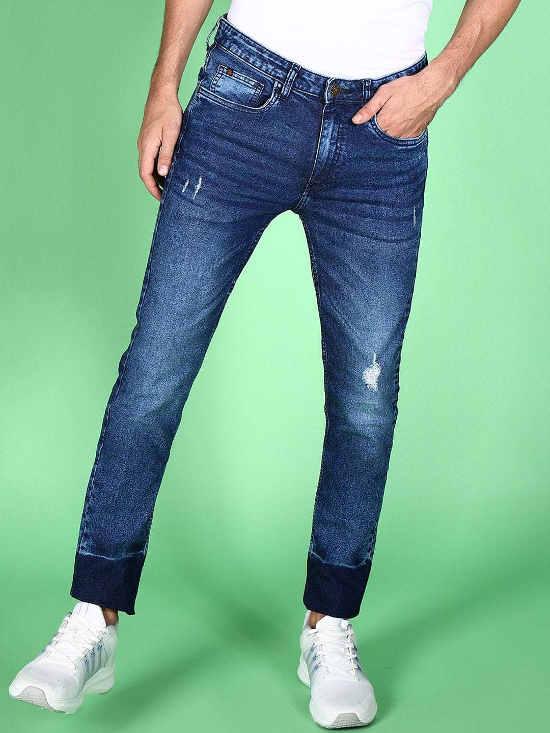 Shop Men Distressed Jeans Online.