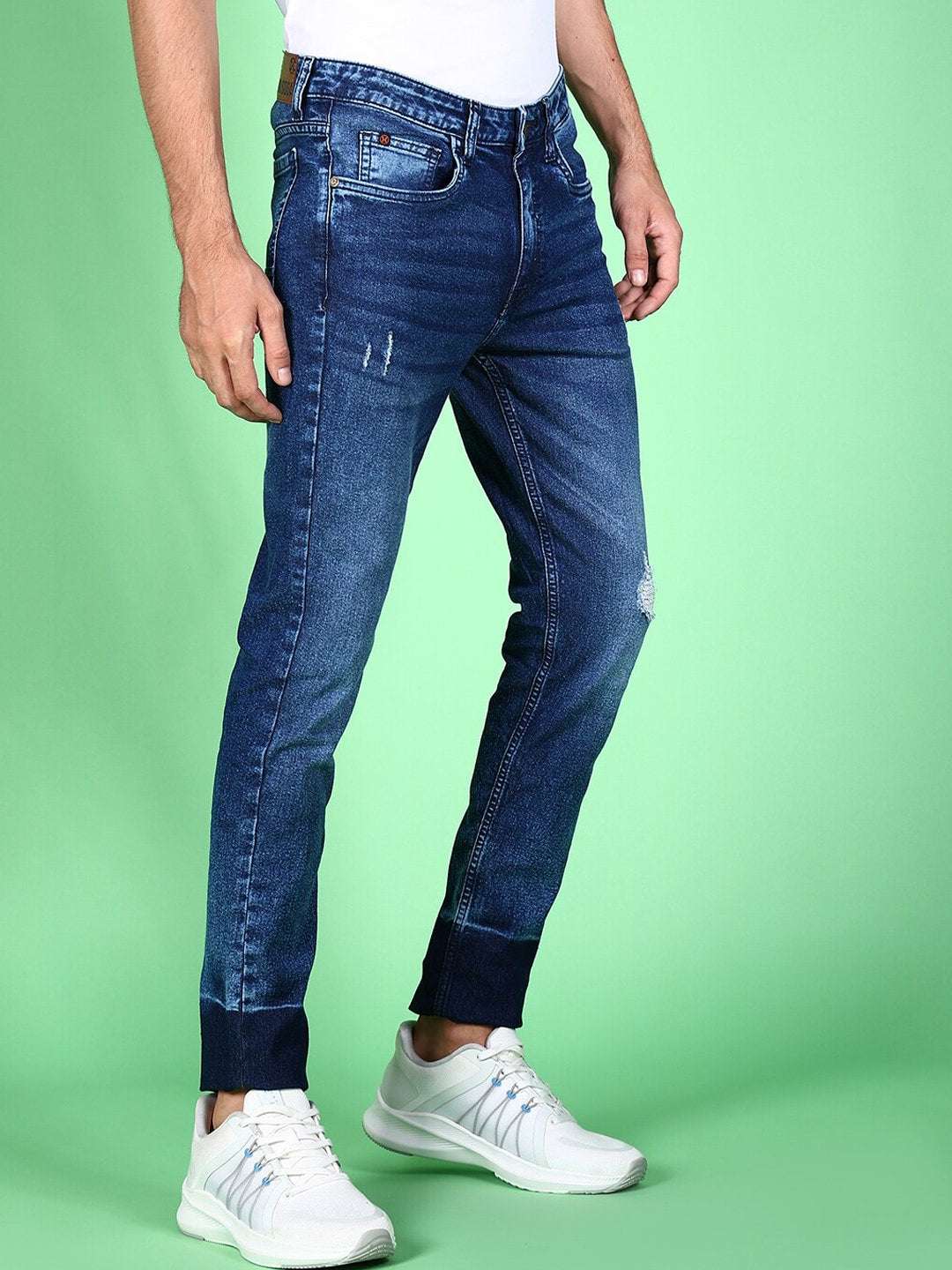 Shop Men Distressed Jeans Online.