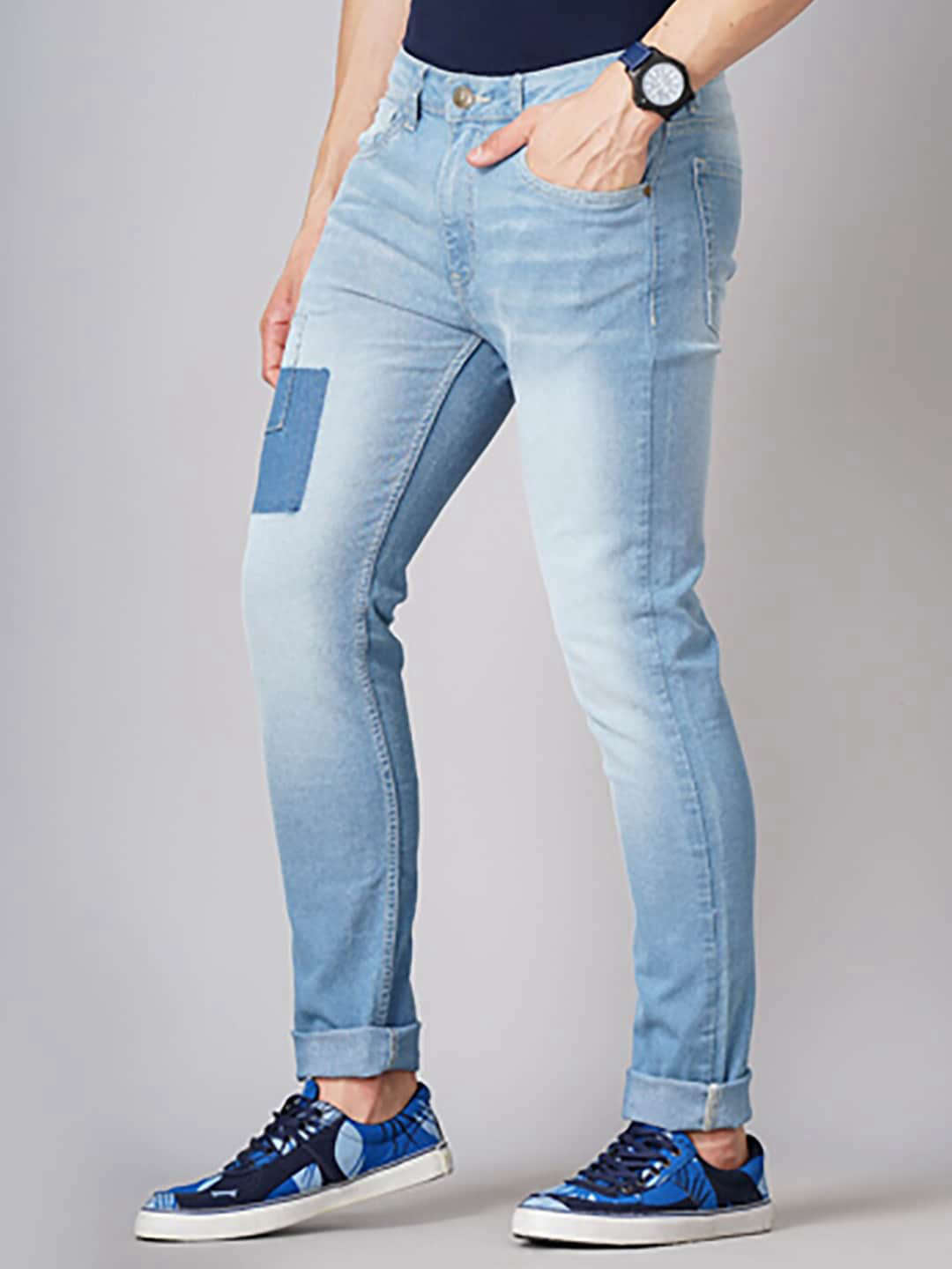 Shop Men Distressed Jeans Online.