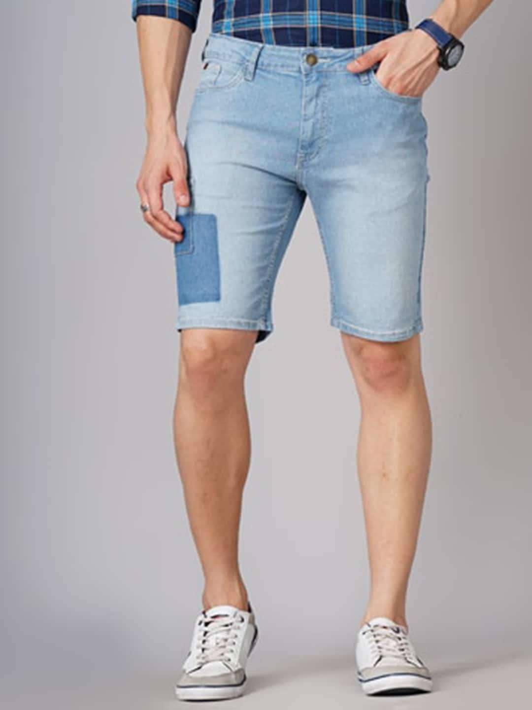 Shop Men Denim Shorts Online.