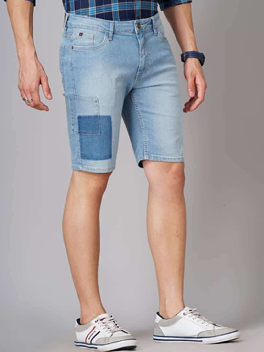 Shop Men Denim Shorts Online.