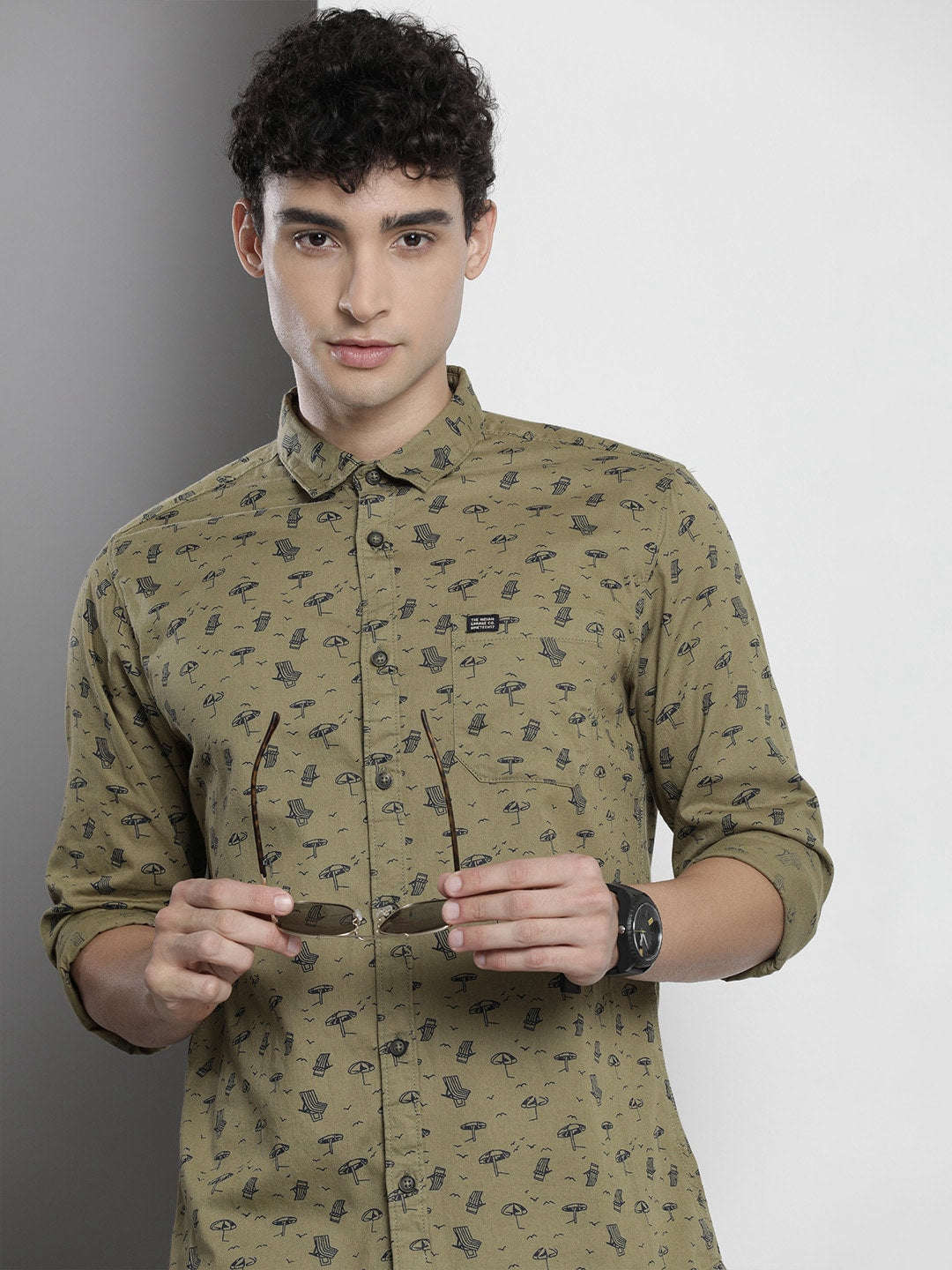 Shop Men Printed Shirt Online.