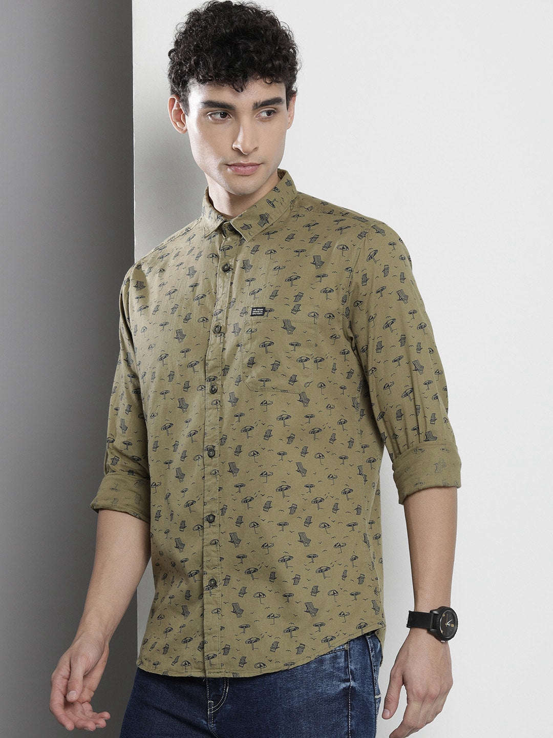 Shop Men Printed Shirt Online.