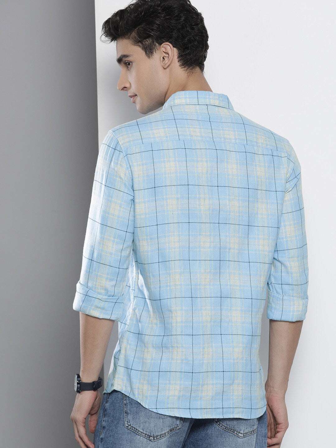 Shop Men Checkered Shirt Online.