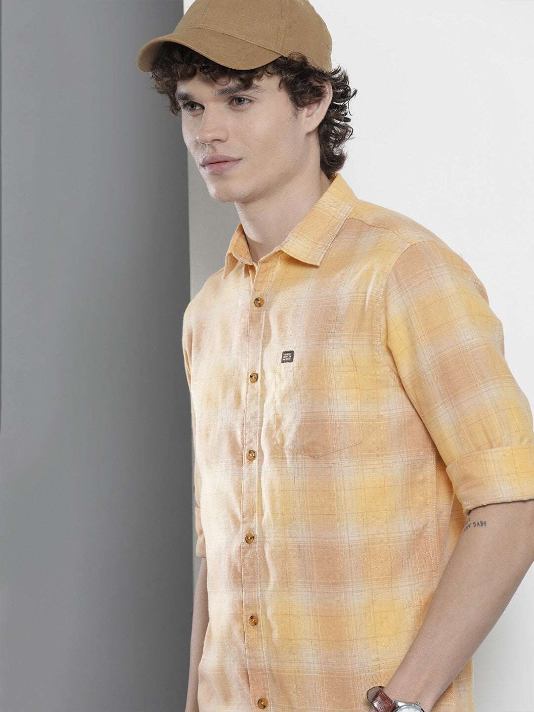 Shop Men Checkered Shirt Online.