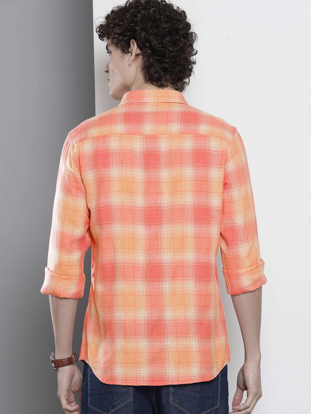 Shop Men Checkered Shirt Online.