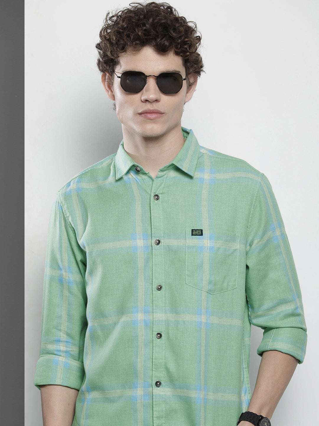 Shop Men Checkered Shirt Online.