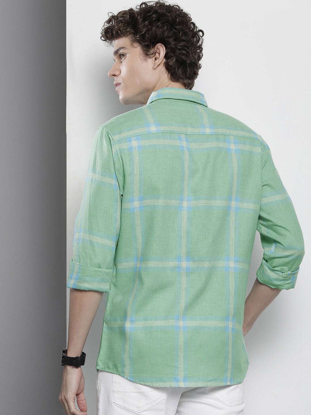 Shop Men Checkered Shirt Online.