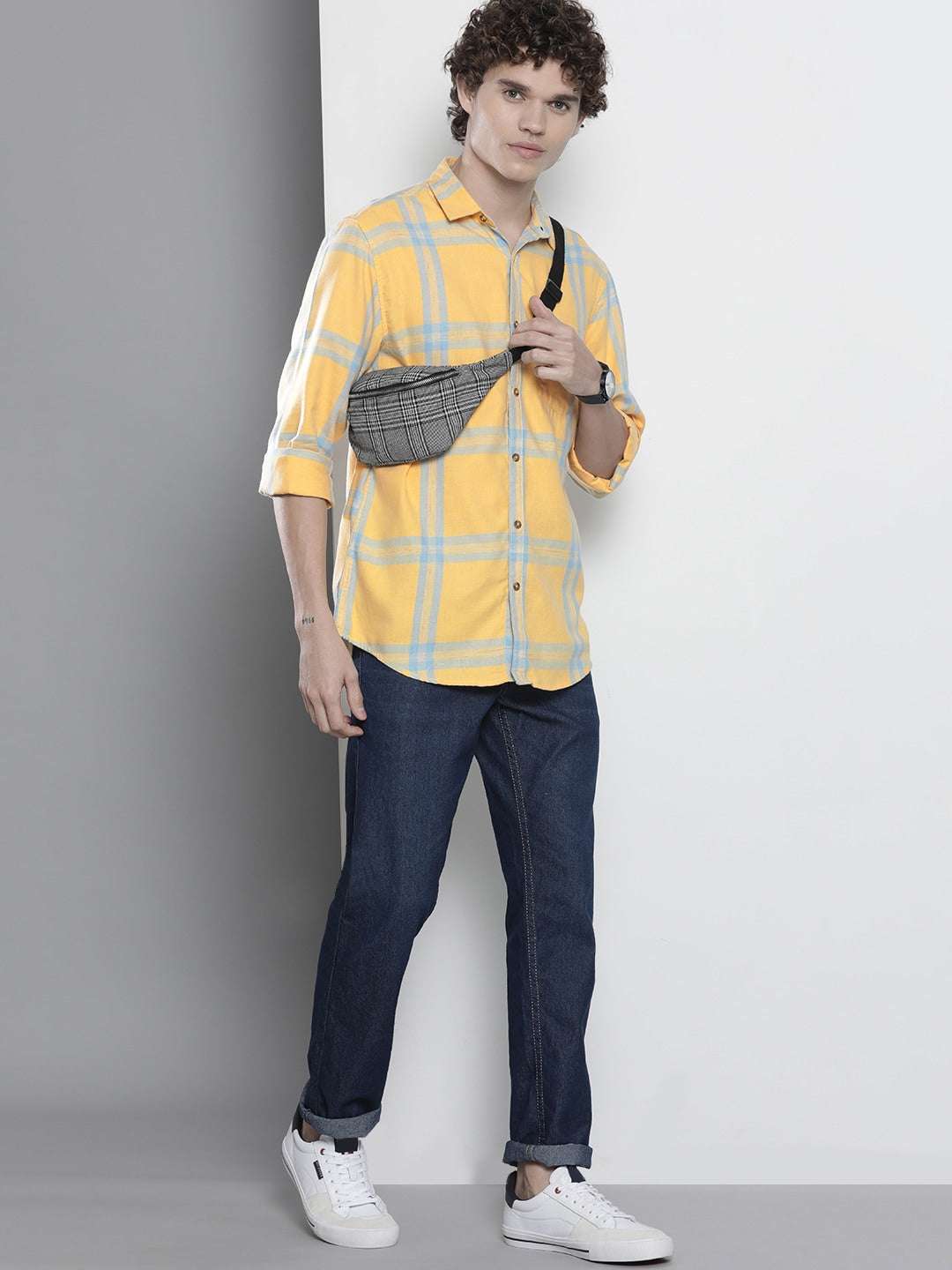 Shop Men Checkered Shirt Online.