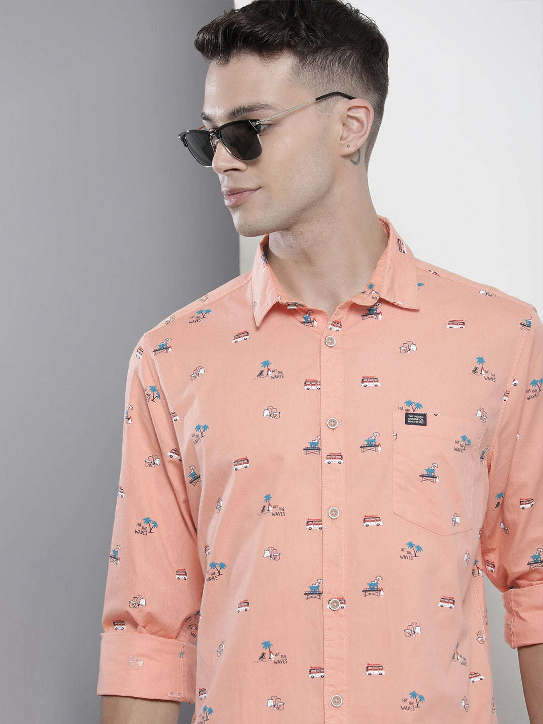 Shop Men Printed Shirt Online.