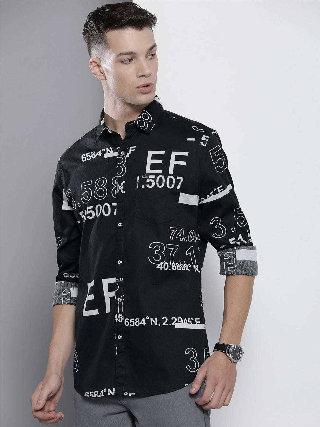 Shop Men Printed Shirt Online.