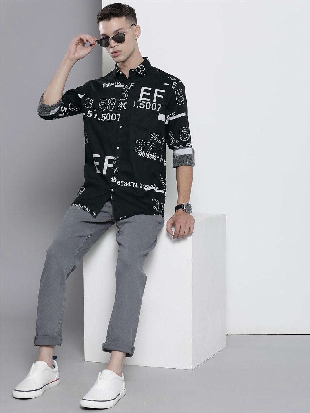 Shop Men Printed Shirt Online.