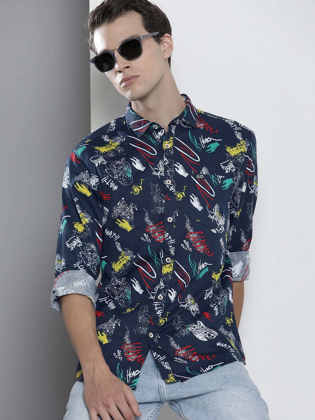 Shop Men Printed Shirt Online.