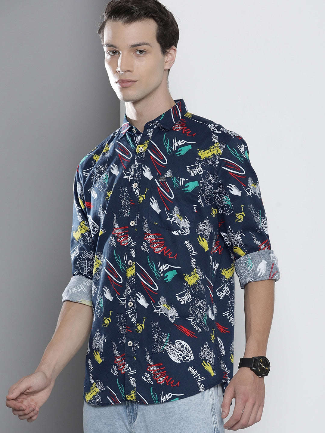 Shop Men Printed Shirt Online.