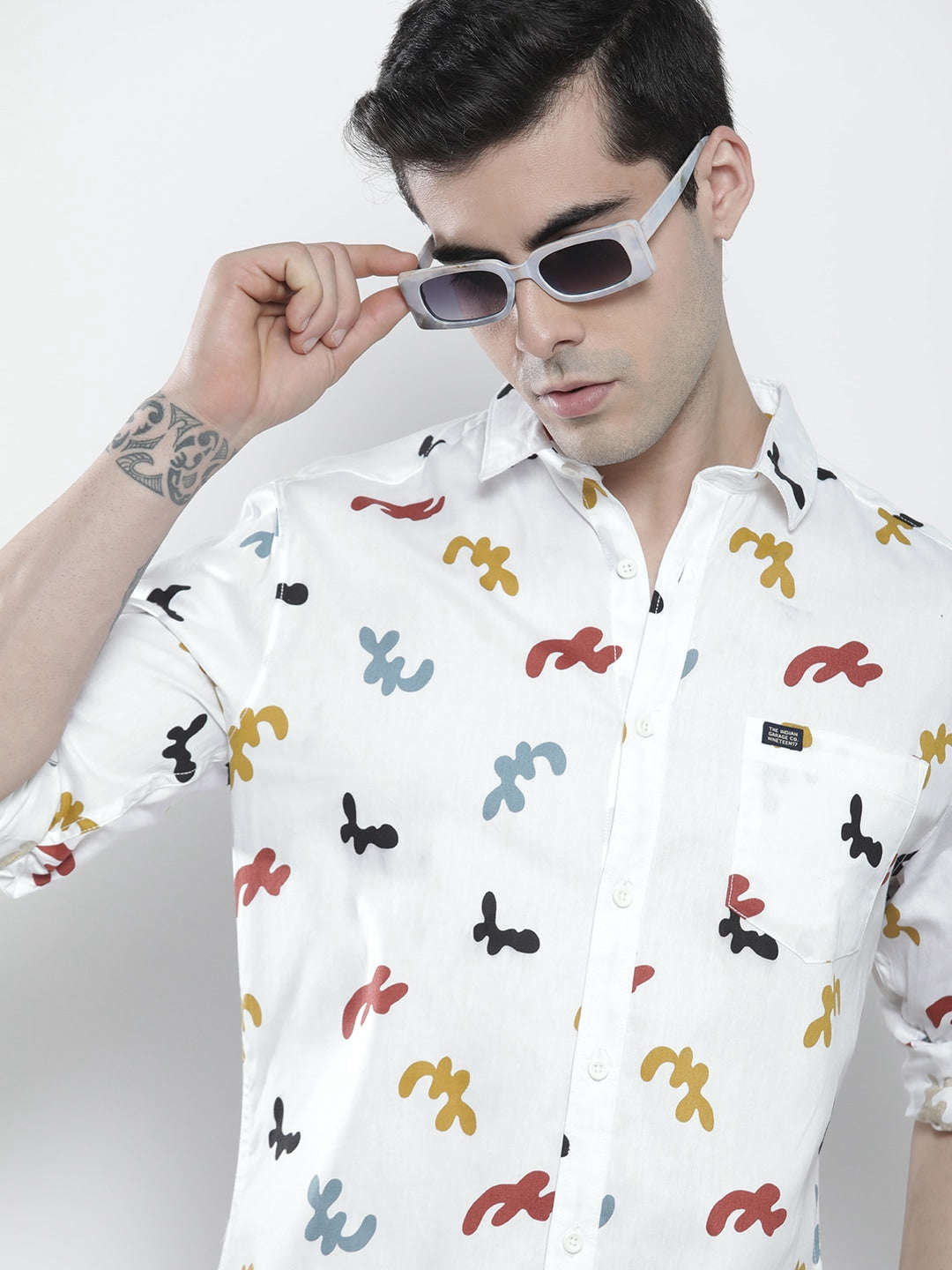 Shop Men Printed Shirt Online.