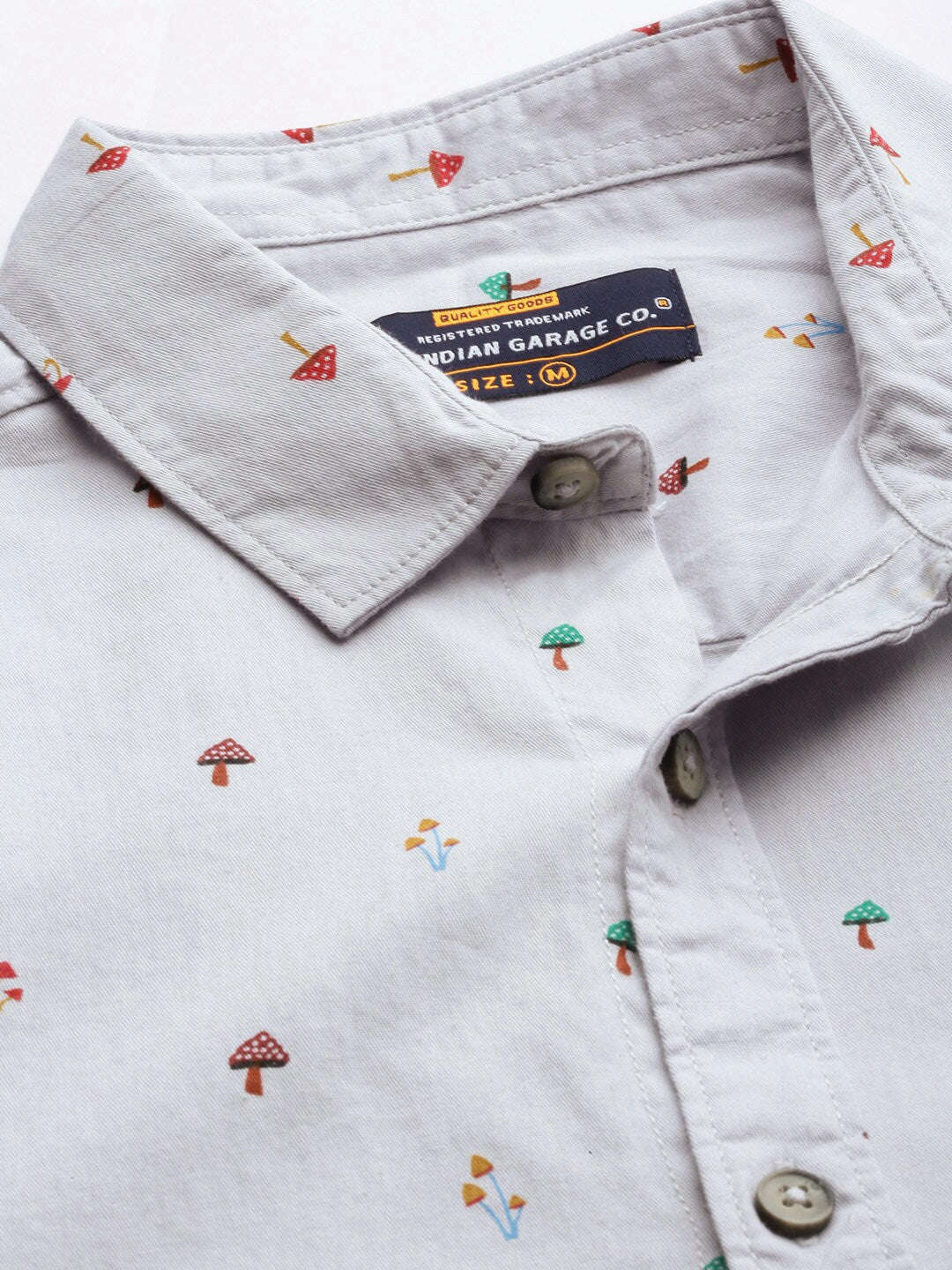 Shop Men Conversational Printed Shirt Online.