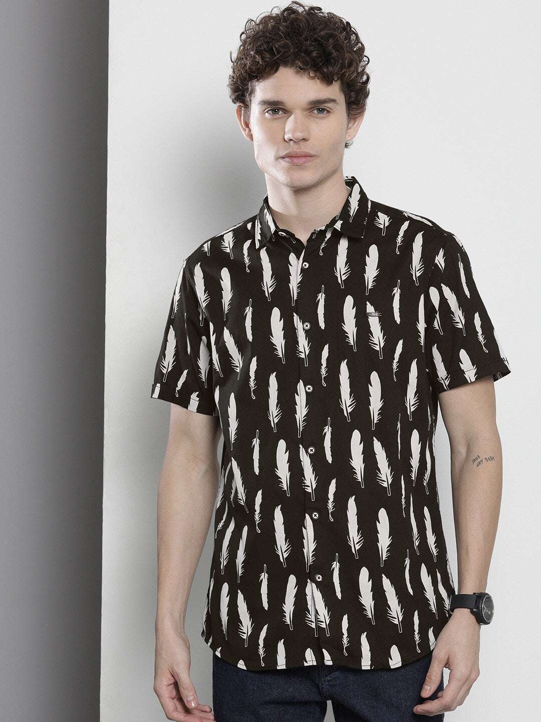 Shop Men Printed Shirt Online.