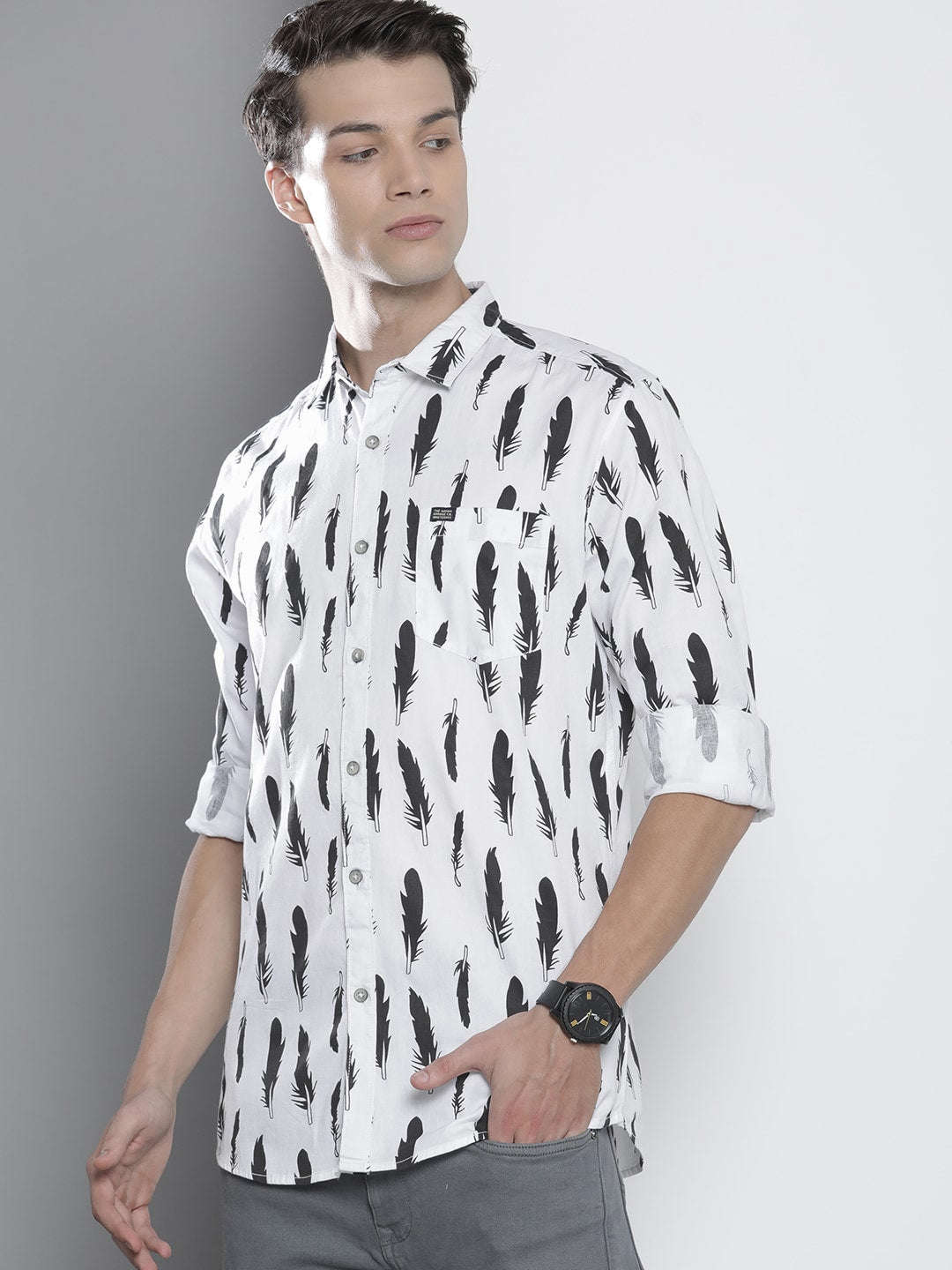 Shop Men Printed Shirt Online.