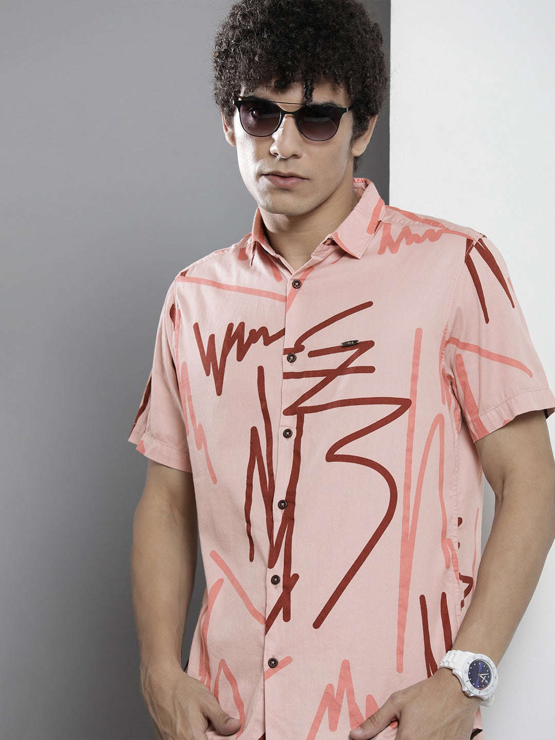 Shop Men Printed Shirt Online.