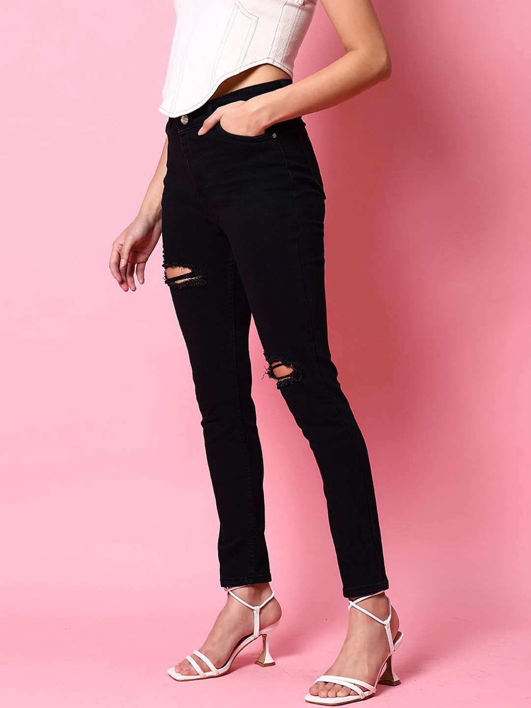 Shop Women Slim Fit Jeans Online.