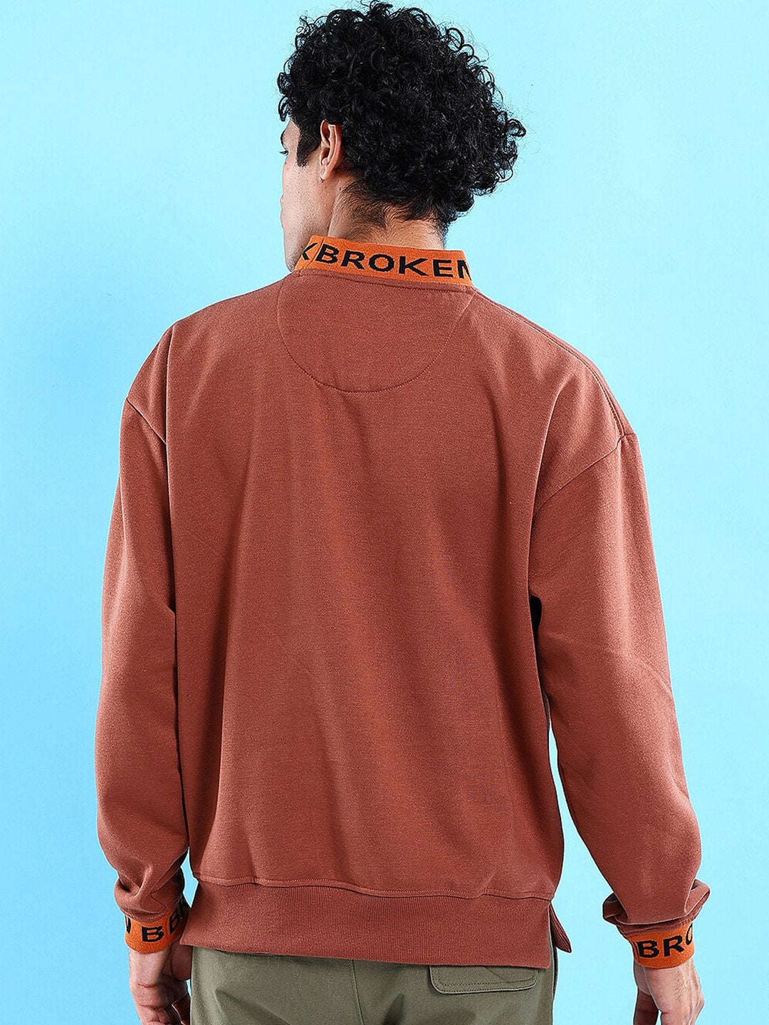 Shop Men's Printed Oversized Sweatshirt Online.