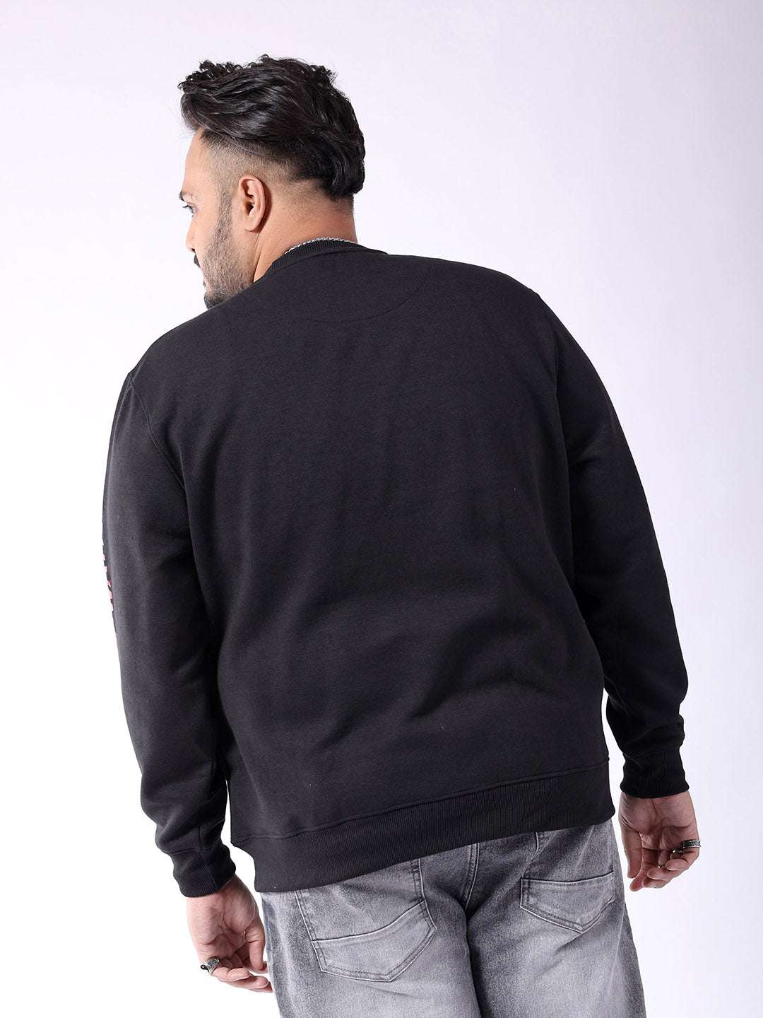 Shop Men's Printed Plus Size Sweatshirt Online.