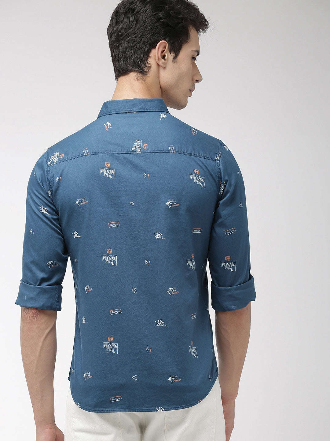 Shop Men Casual Printed Shirt Online.