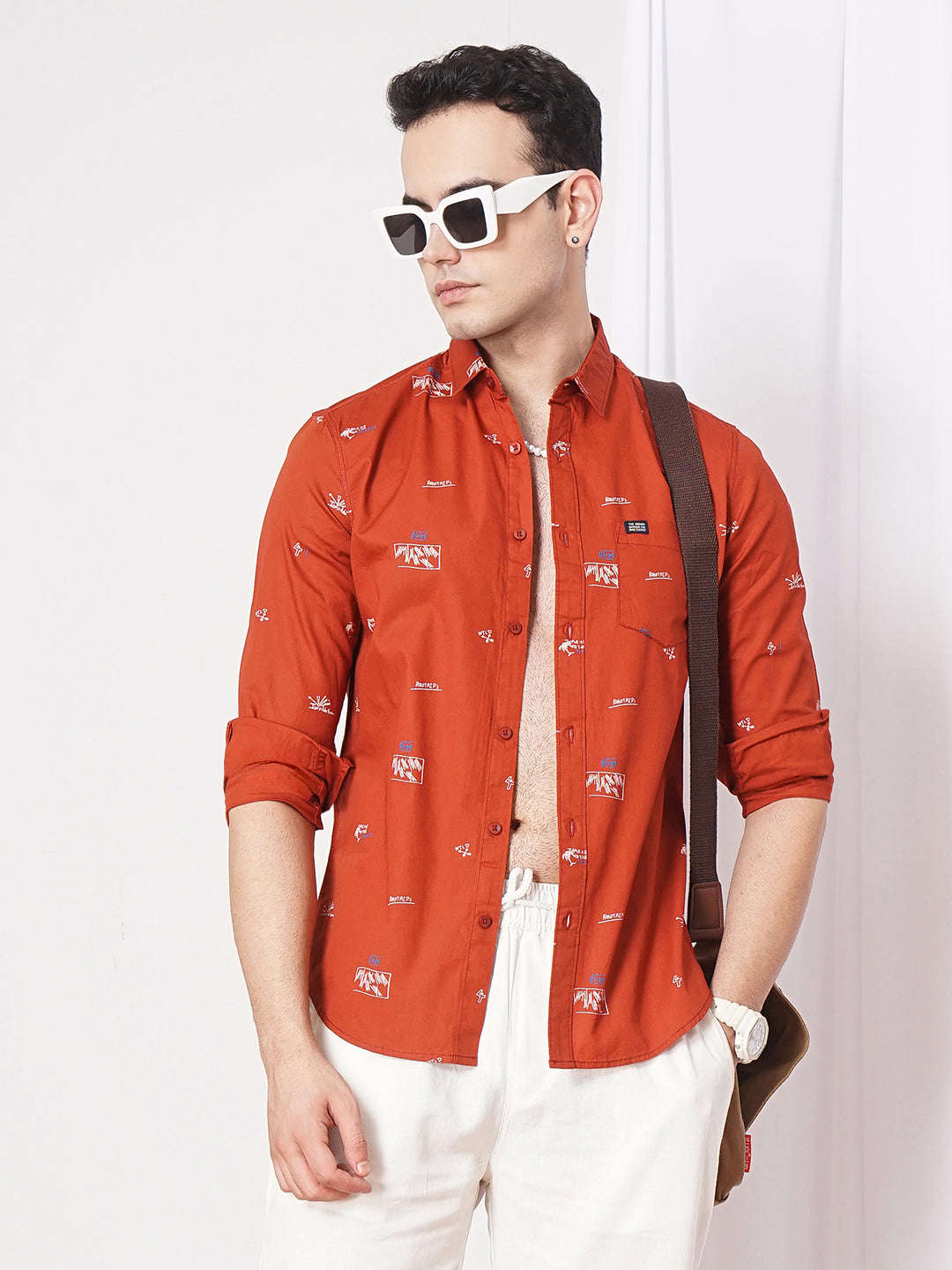 Shop Men Printed Shirt Online.