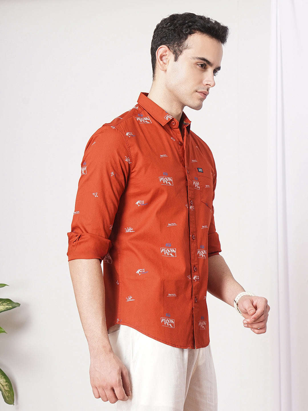 Shop Men Printed Shirt Online.