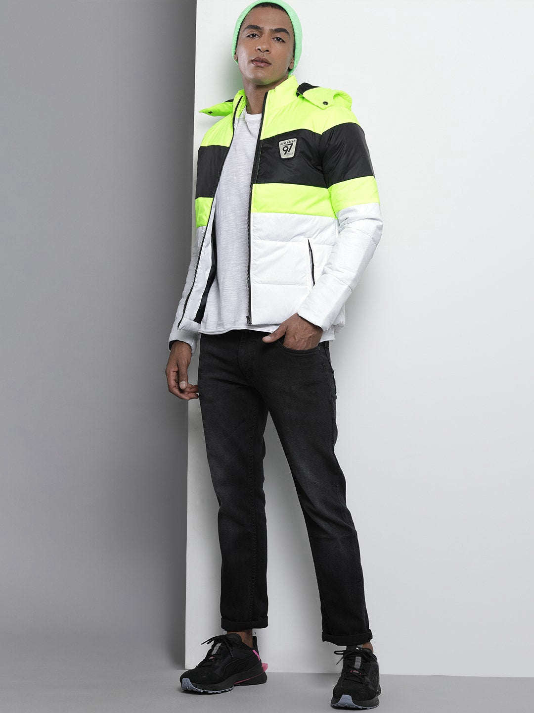 Shop Men Puffer Jacket Online.