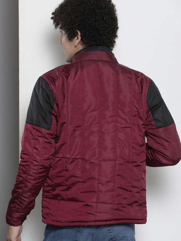 Shop Men Colourblocked Jacket Online.