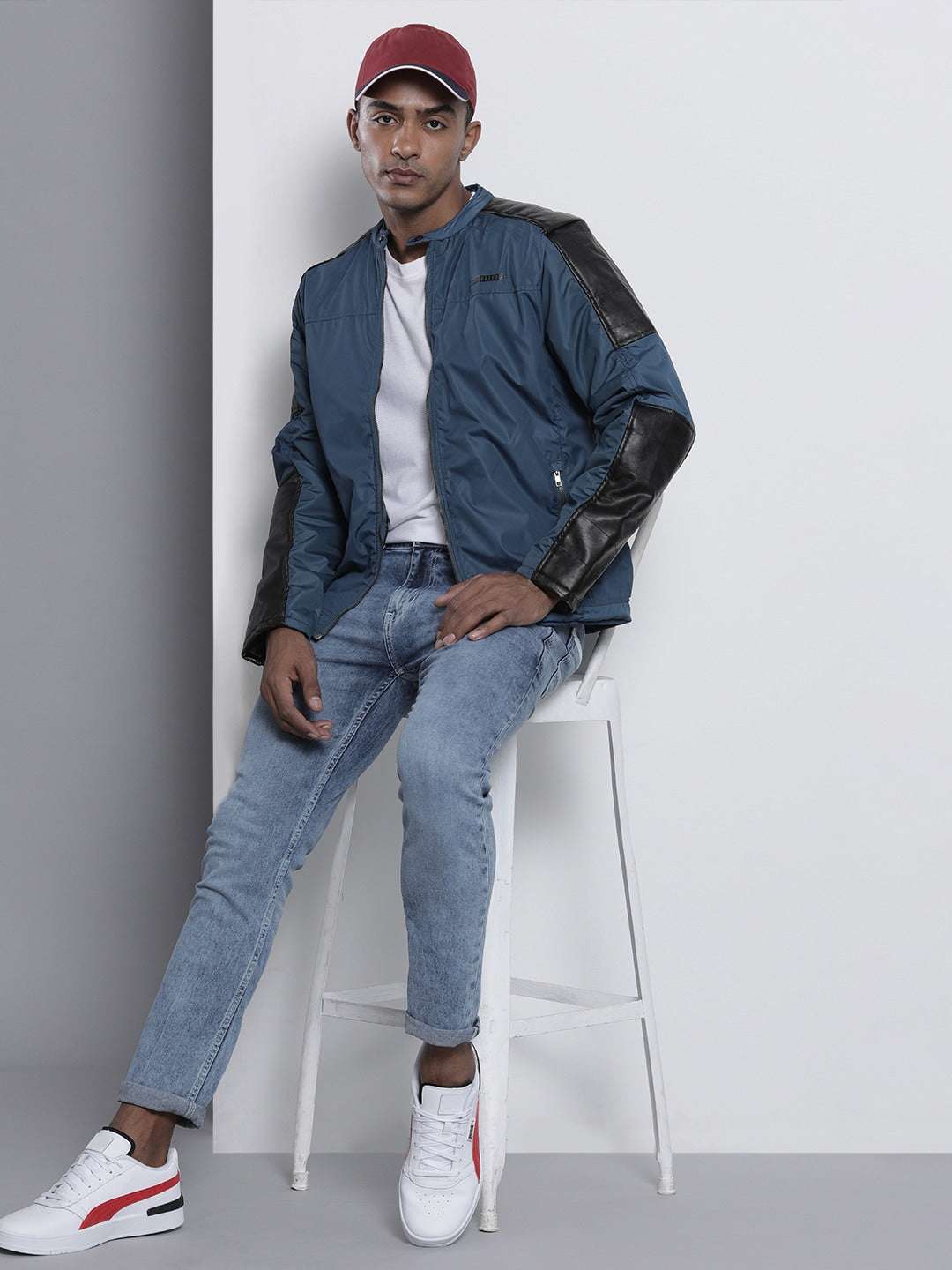 Shop Men Biker Jacket Online.