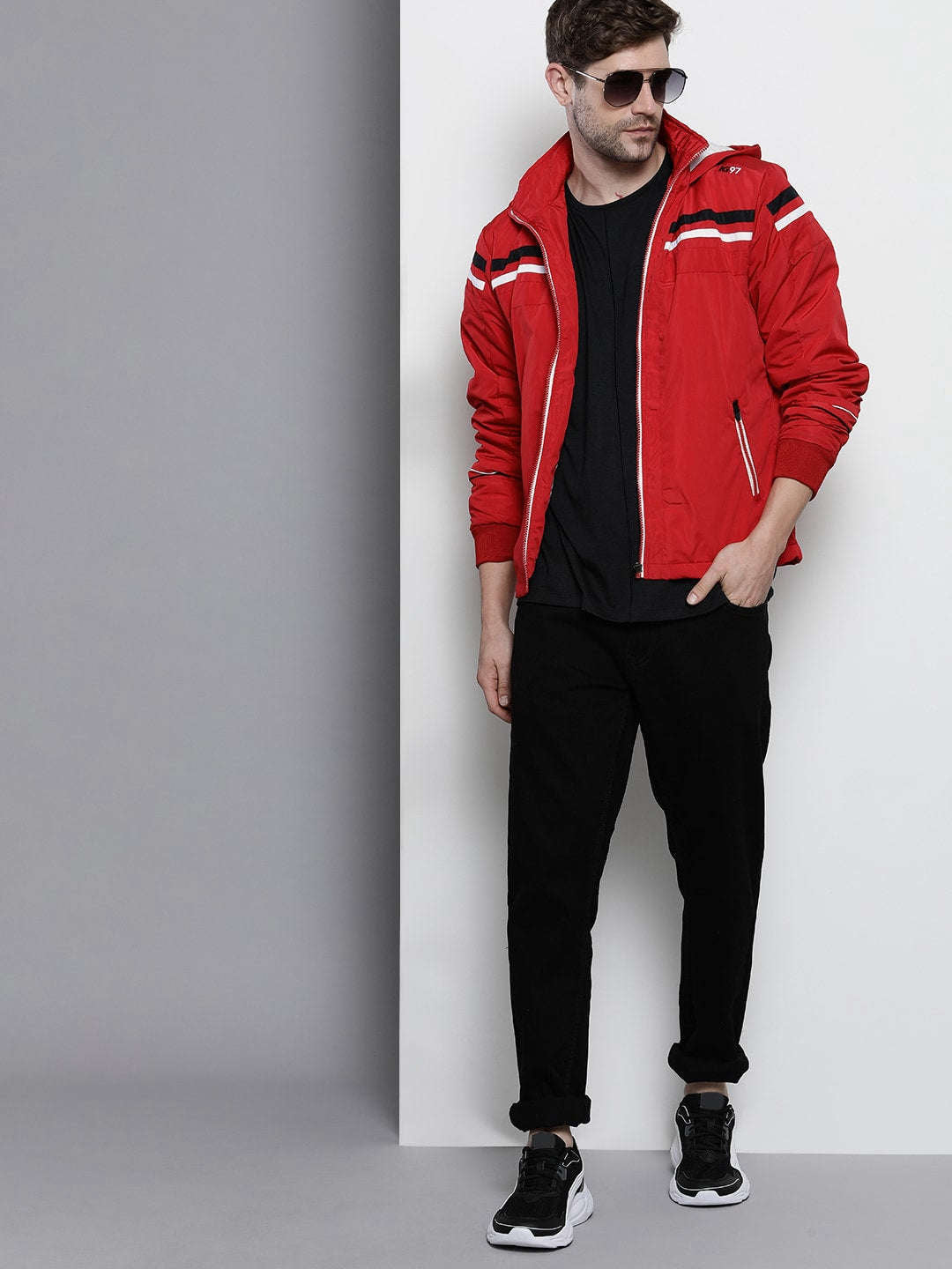 Shop Men Bomber Jacket Online.