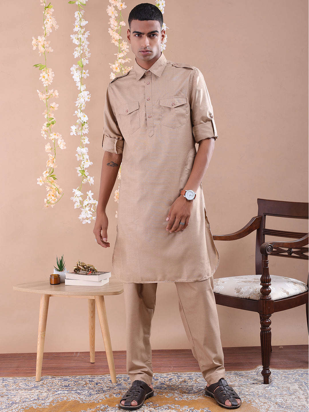 Shop Men Kurta Set Online.