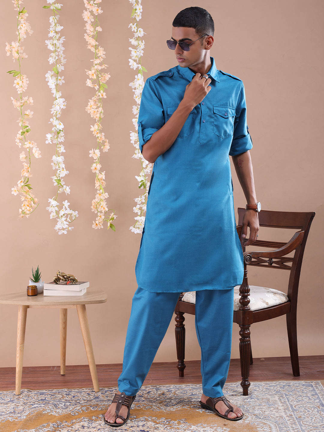 Shop Men Kurta Set Online.