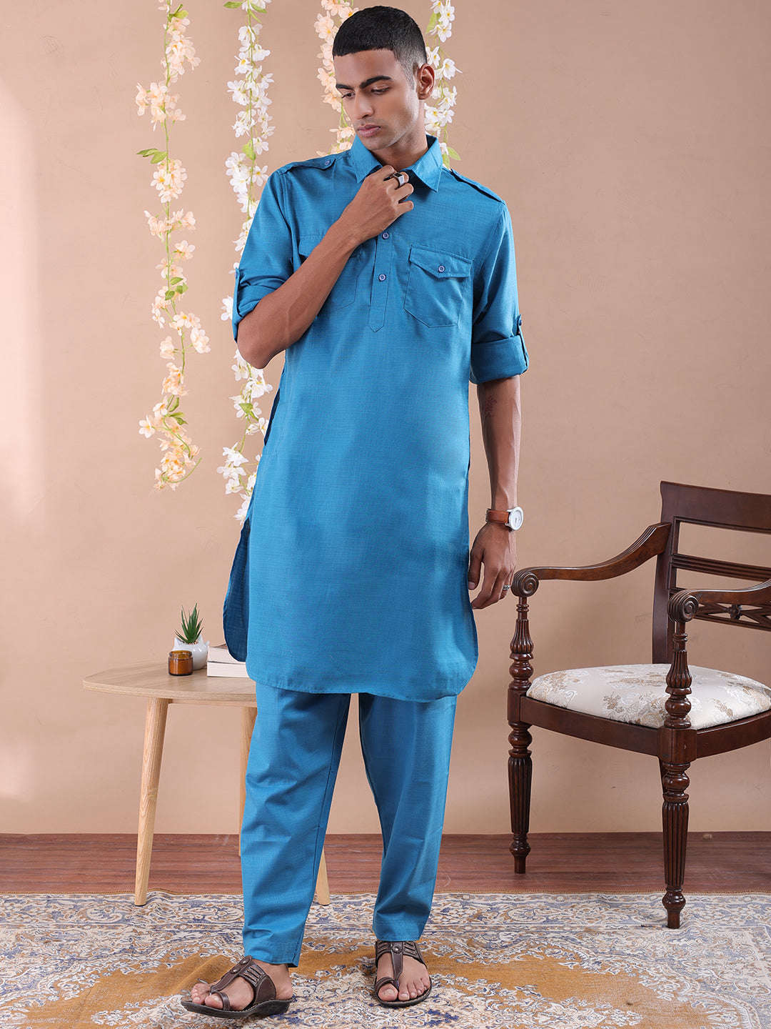 Shop Men Kurta Set Online.