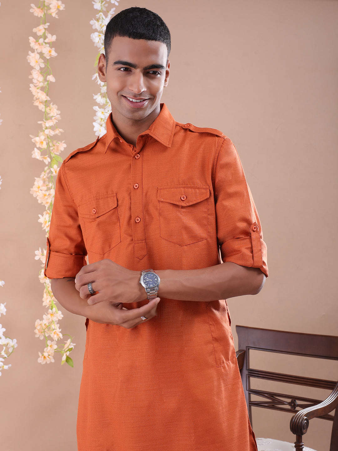 Shop Men Kurta Set Online.